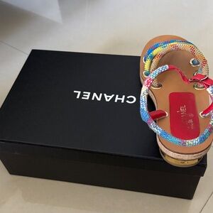 Chanel Women's Colorful Sandals